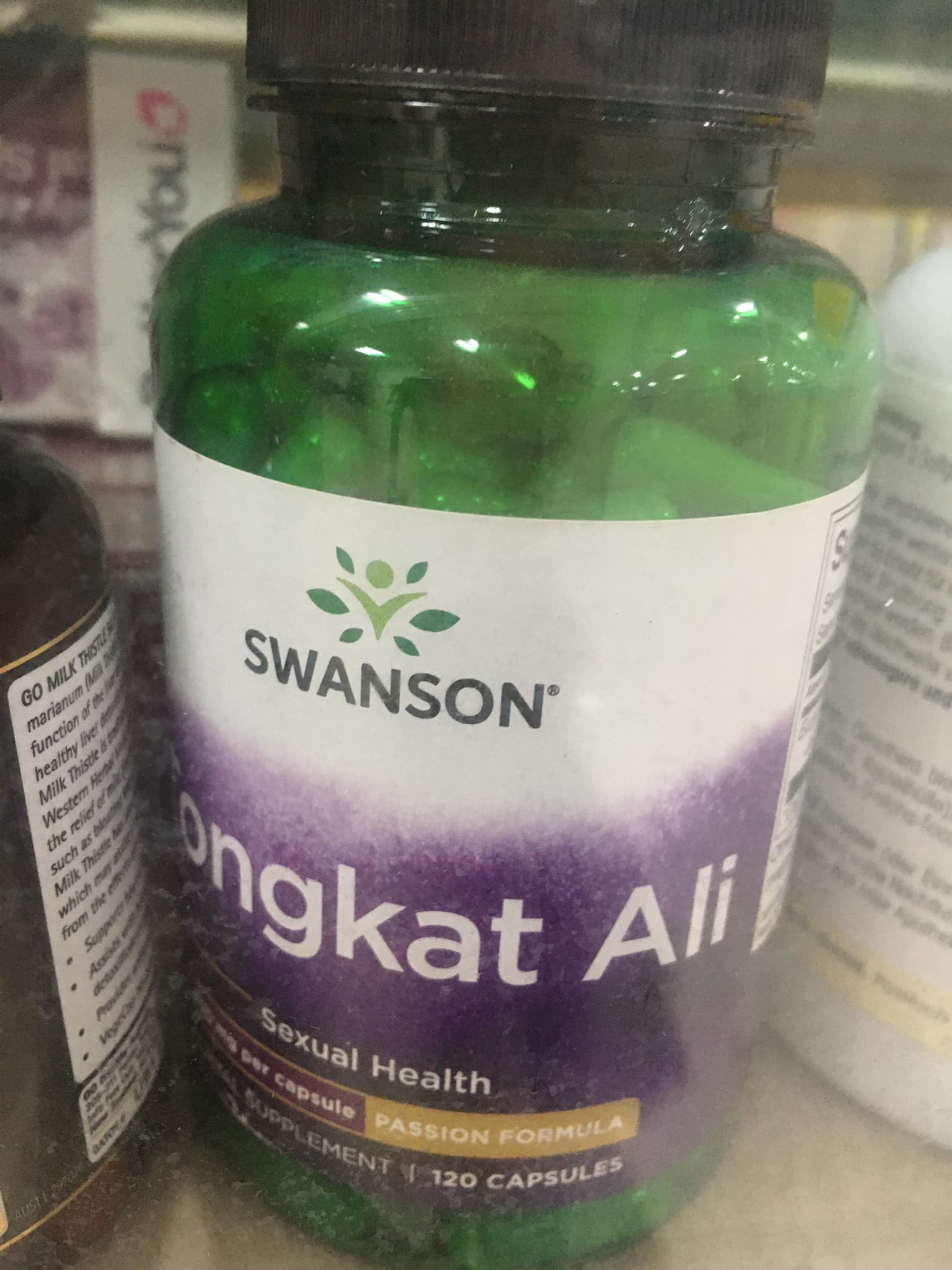 Swanson Tongkat Ali 400mg 120 viên