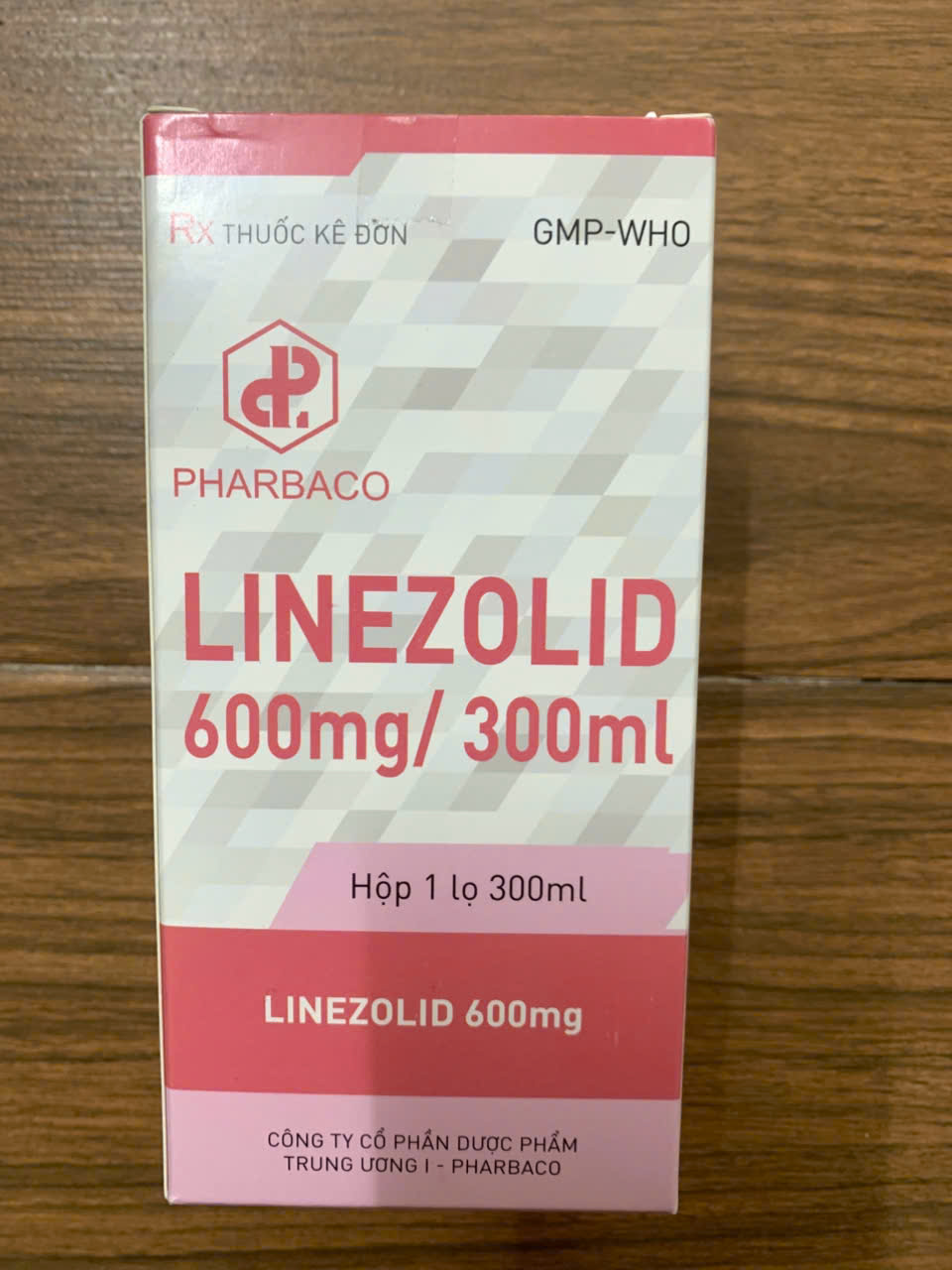 Linezolid 600mg/300ml