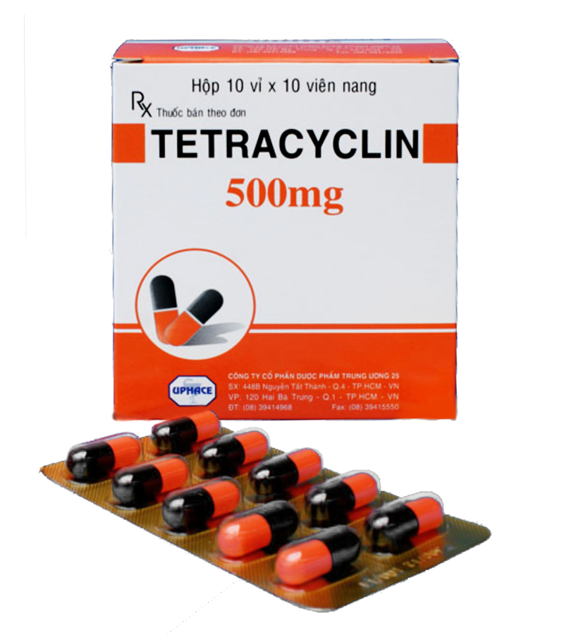 Tetracyclin 500mg (vỉ)