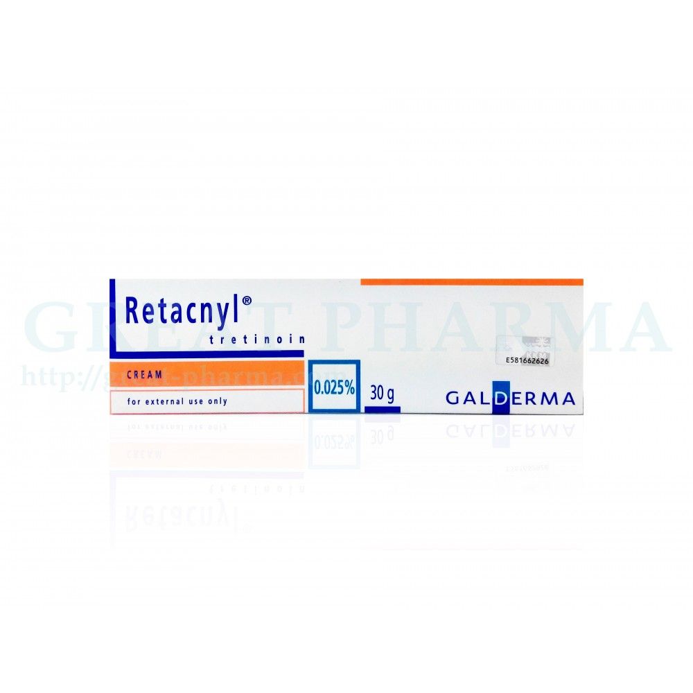 Retacnyl 0.025% cream 30g