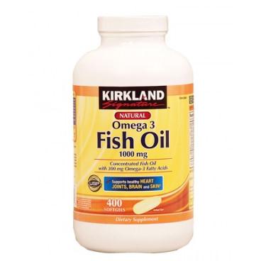 Omega 3 Fish oil Kirkland 1000mg - 400 viên