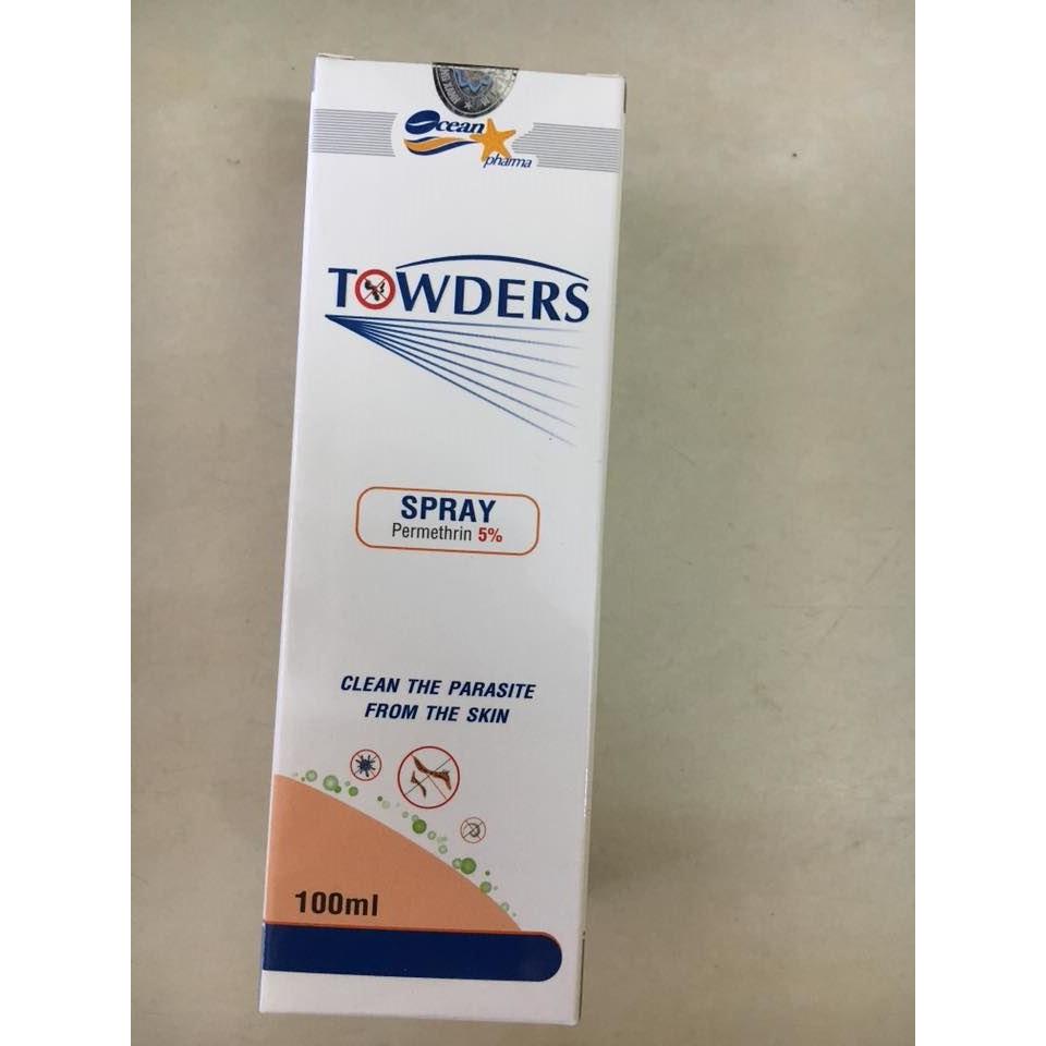 Towders xịt 100ml