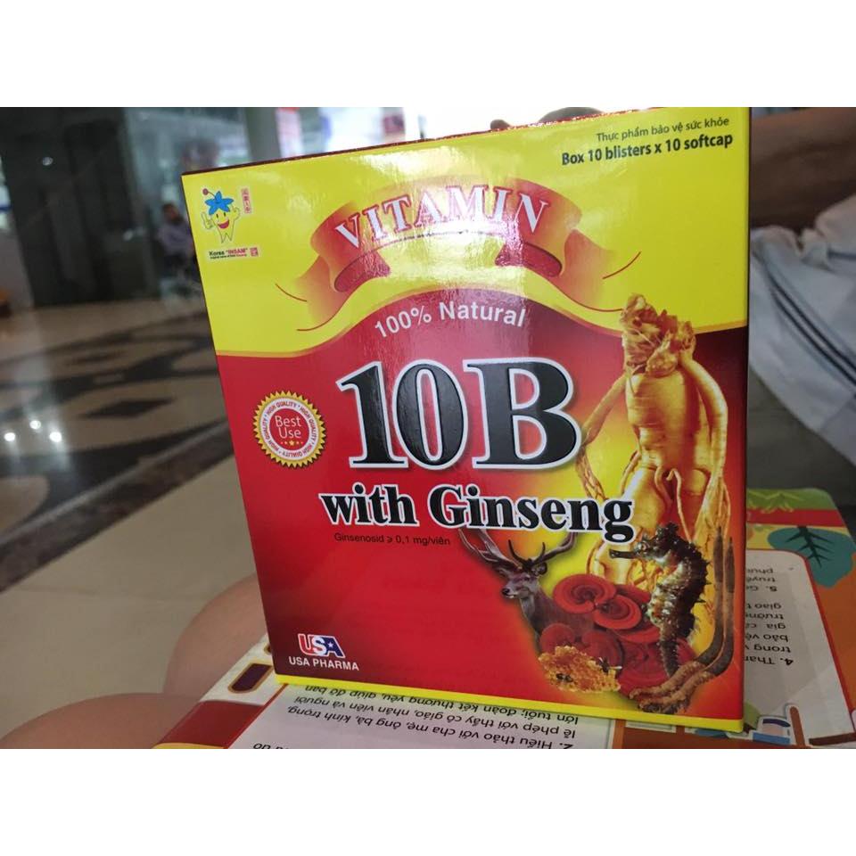 Vitamin 10B with Gingseng