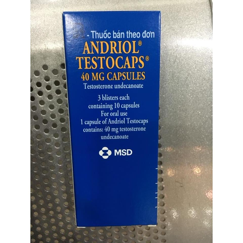 Andriol Testocaps 40mg