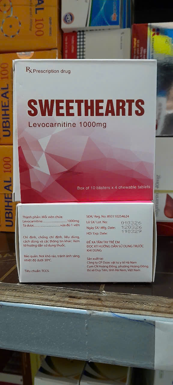 Sweethearts 1000mg