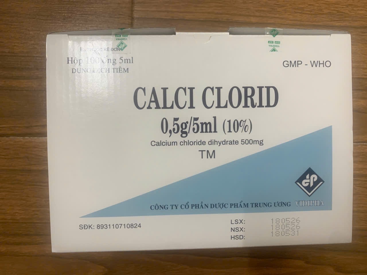 Calci Clorid 0.5g/5ml
