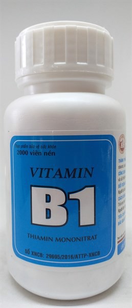 Vitamin B1 lọ 2000 viên