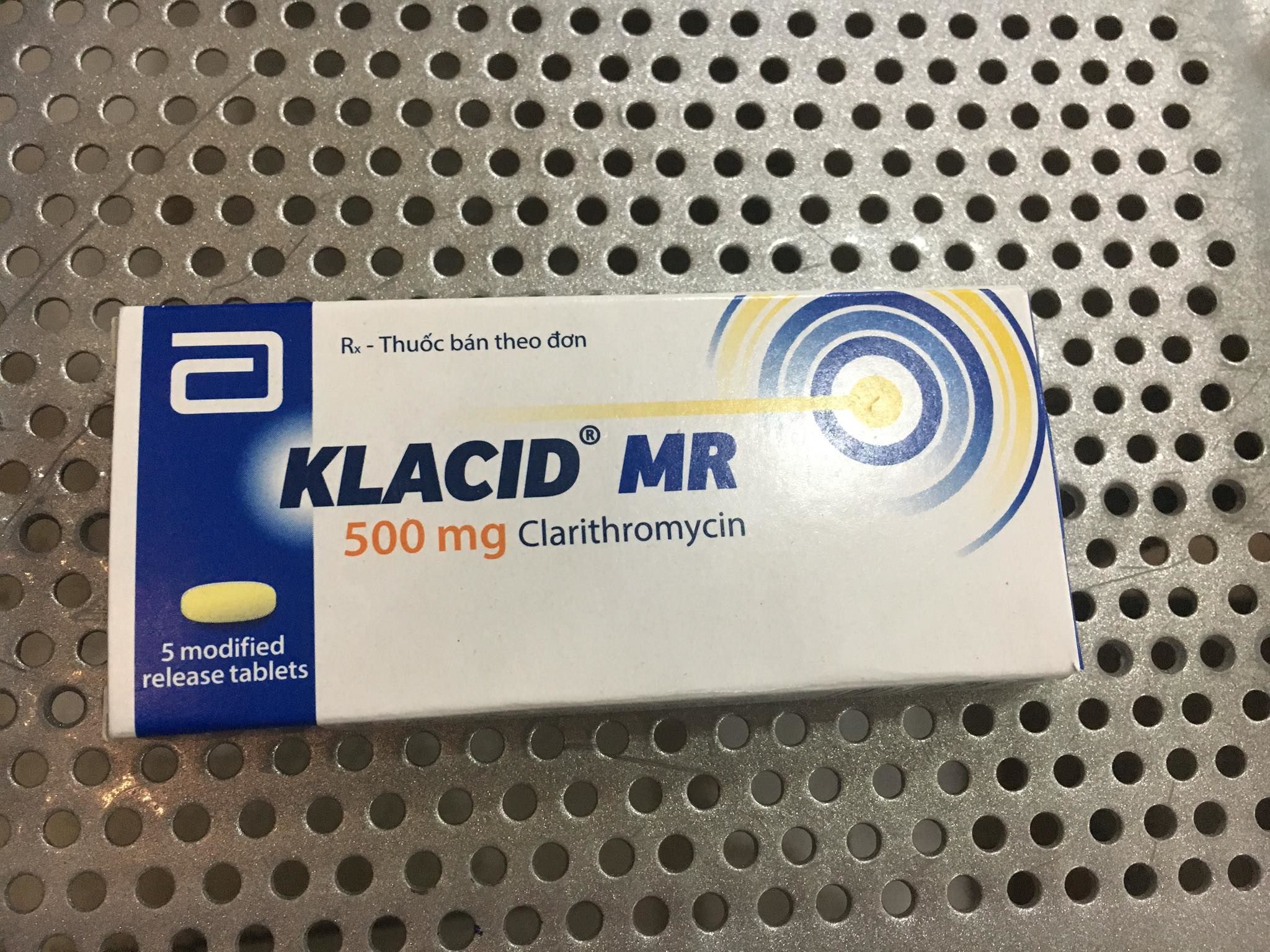Klacid MR 500mg