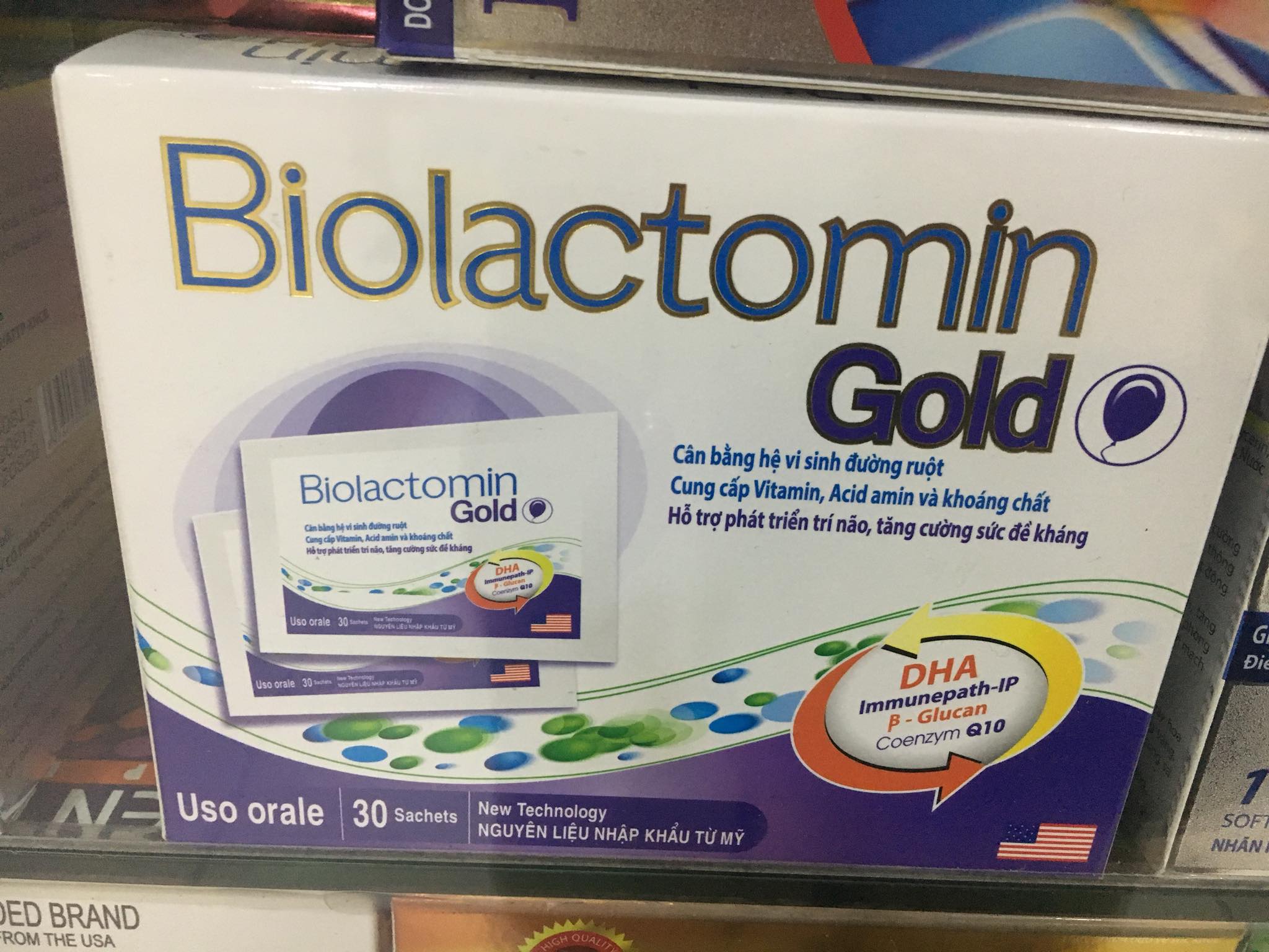 Biolactomin Gold tím