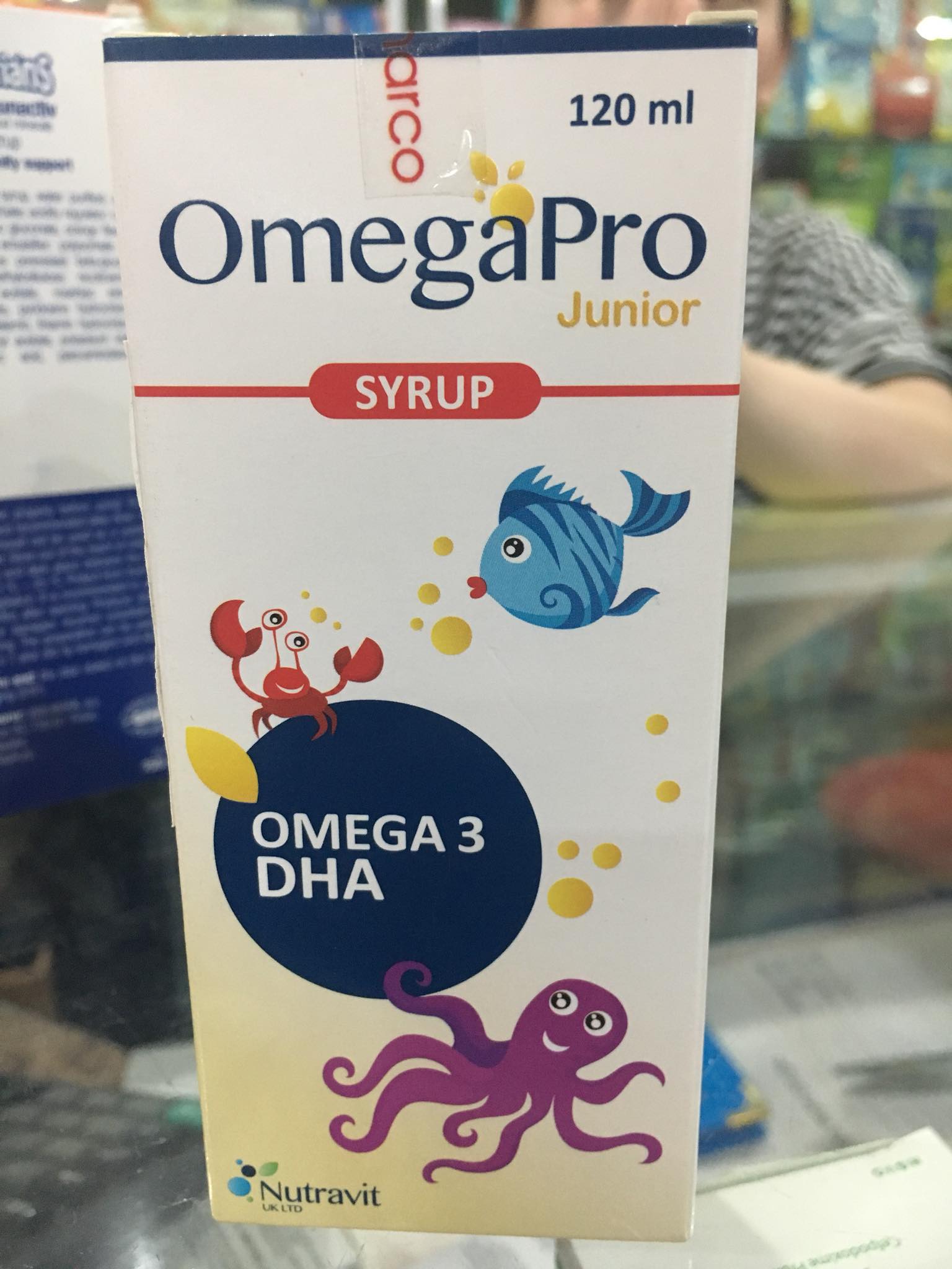 OmegaPro Junior Syrup