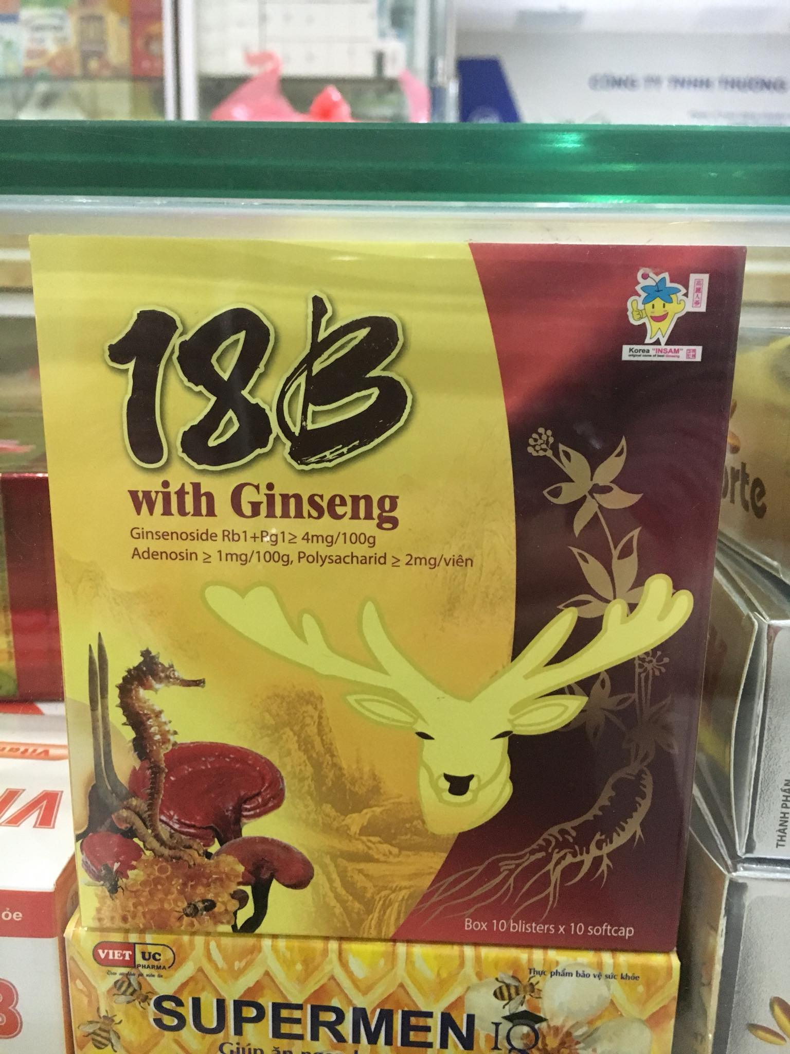 18B WITH GINSENG