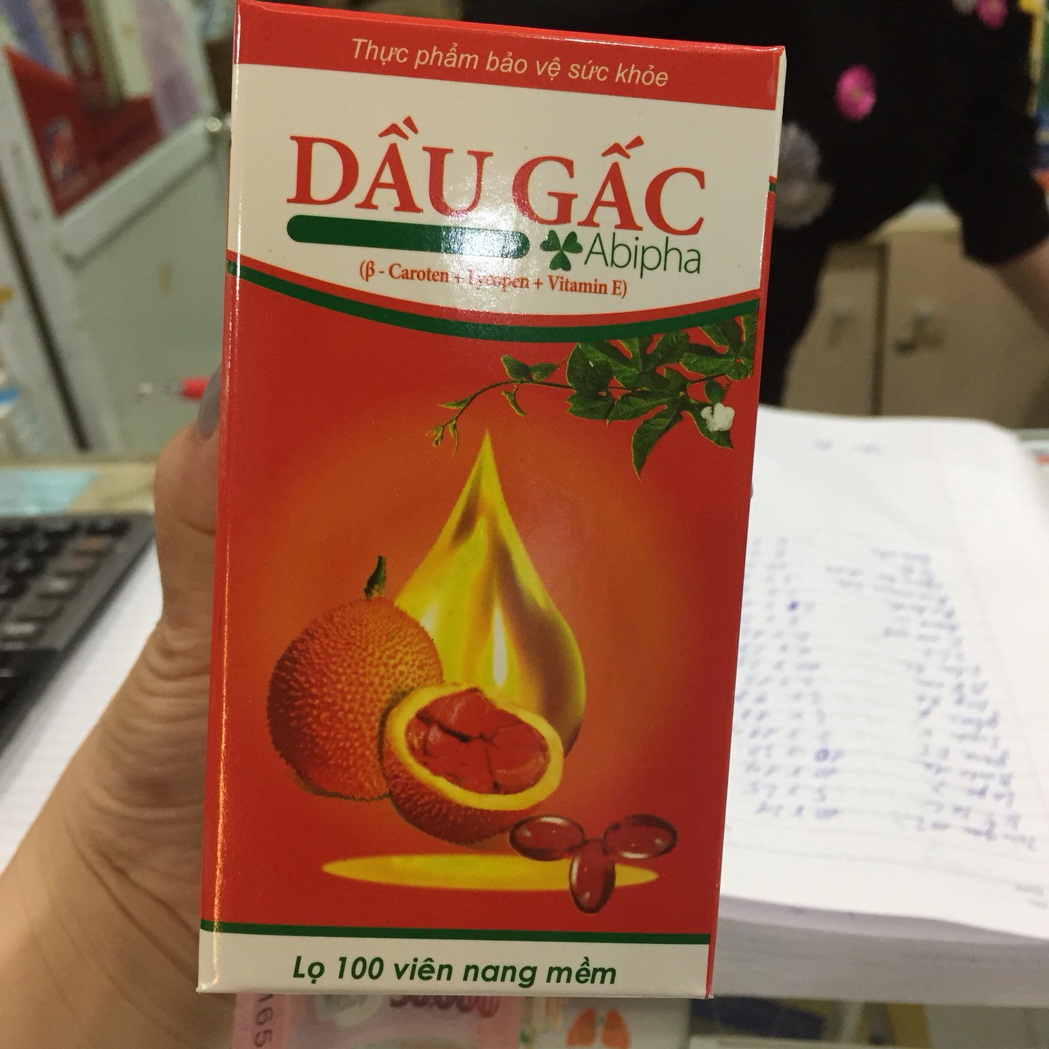 Dầu gấc Abipha