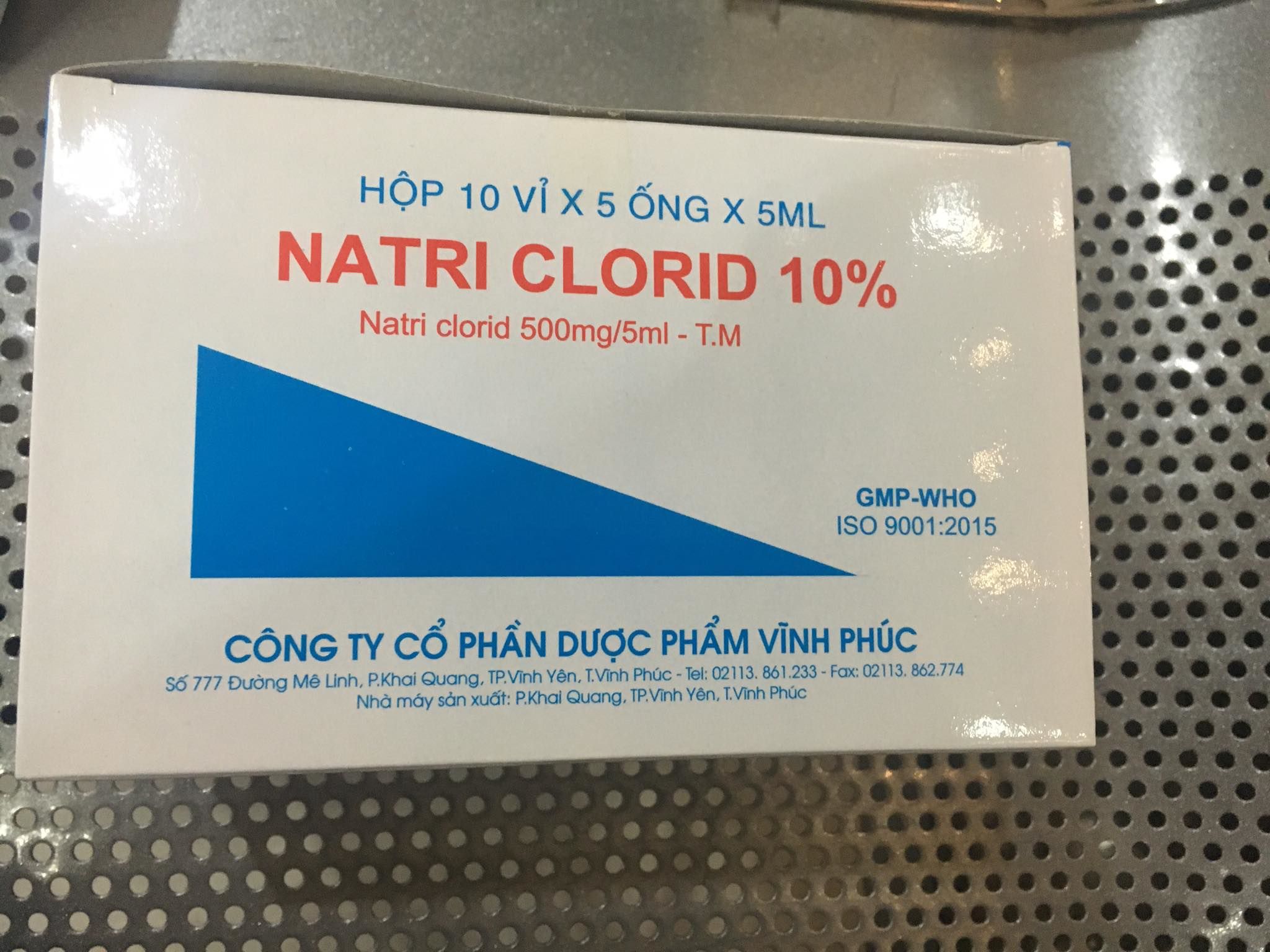 Natri Clorid 10% 5ml