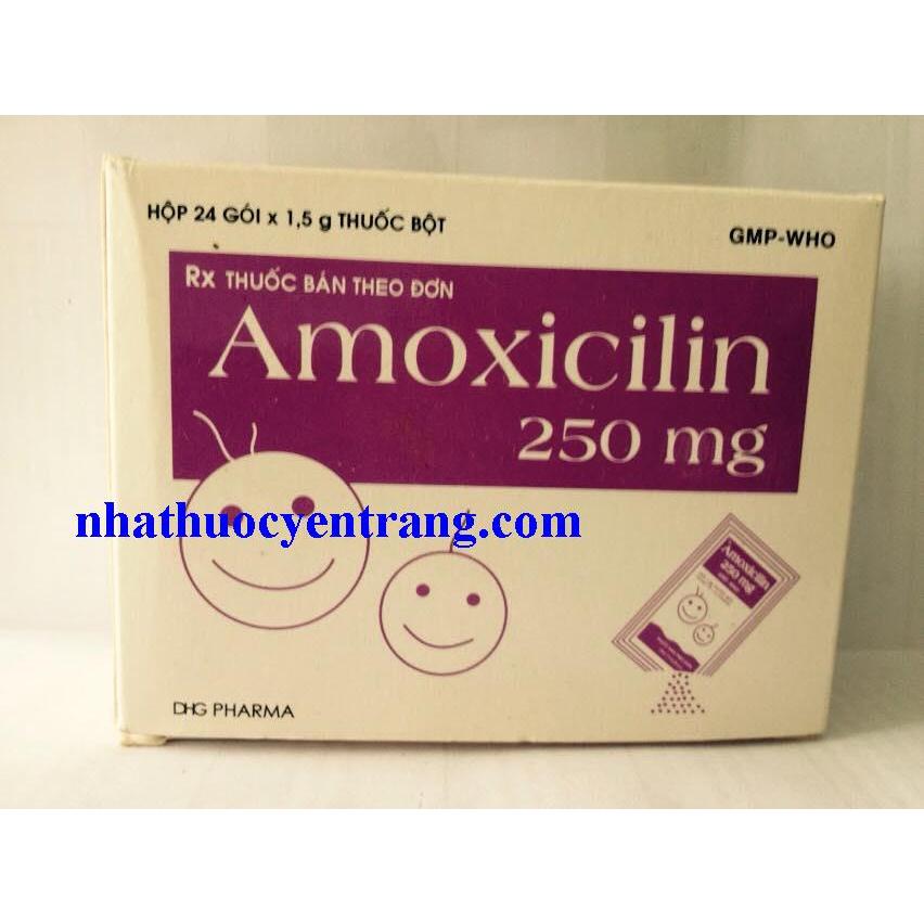 Amoxicilin 250mg gói