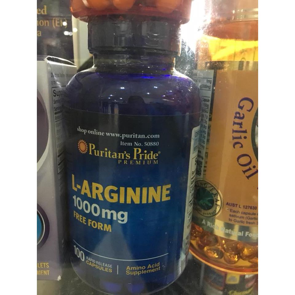 L - Arginine 1000mg Puritan's Pride