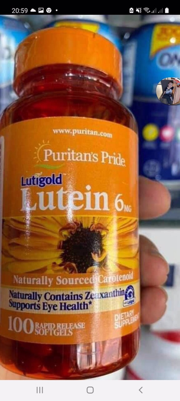 Lutigold Lutein 6mg 100 Viên 