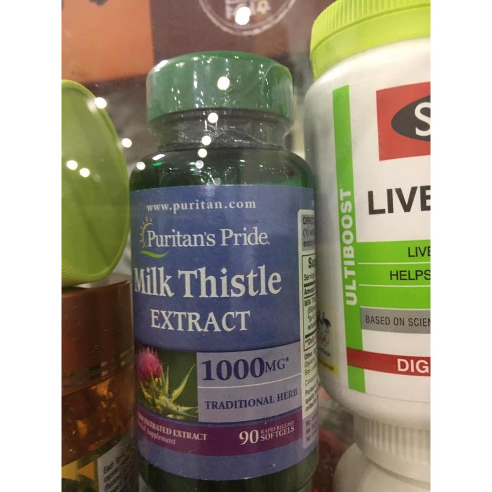 Milk Thistle Puritan Pride 1000mg (90 viên)