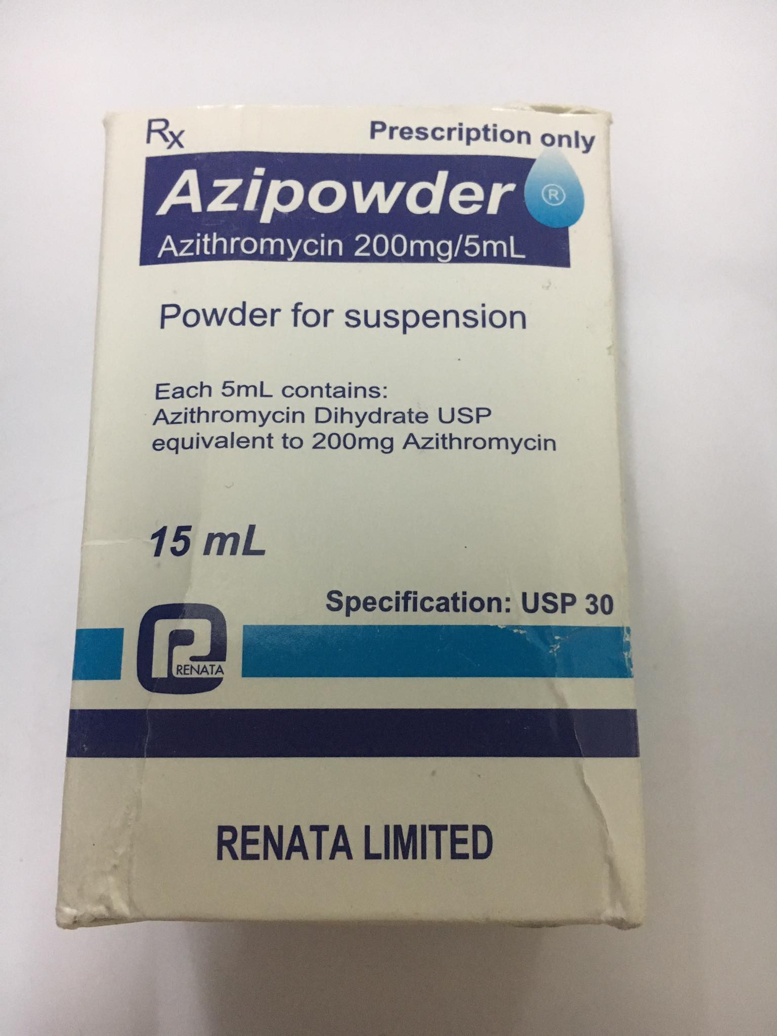 Azipowder 200mg/5ml