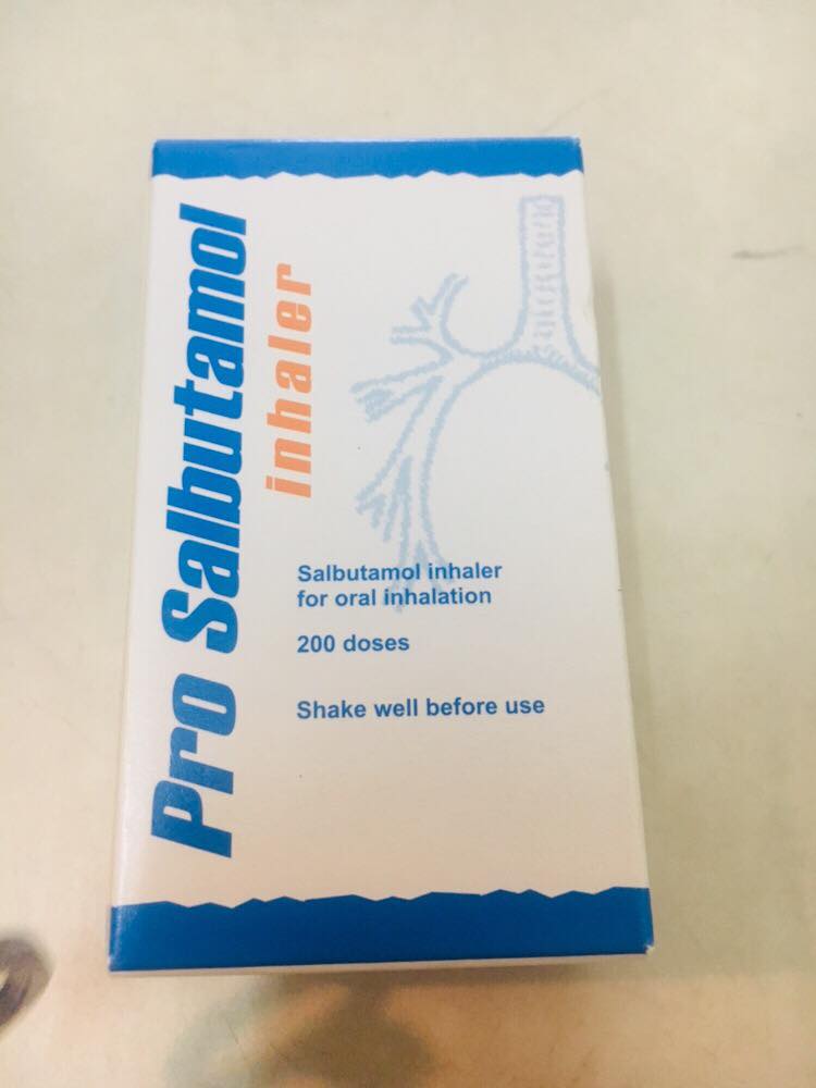 Pro Salbutamol Inhaler