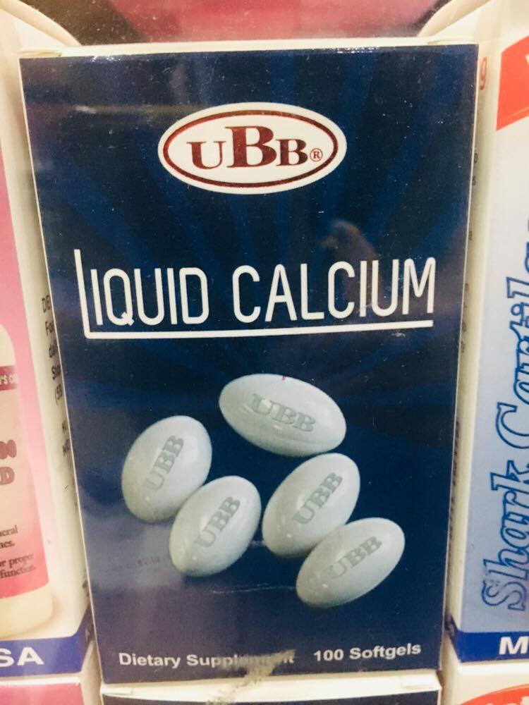 Liquid Calcium UBB 100 viên