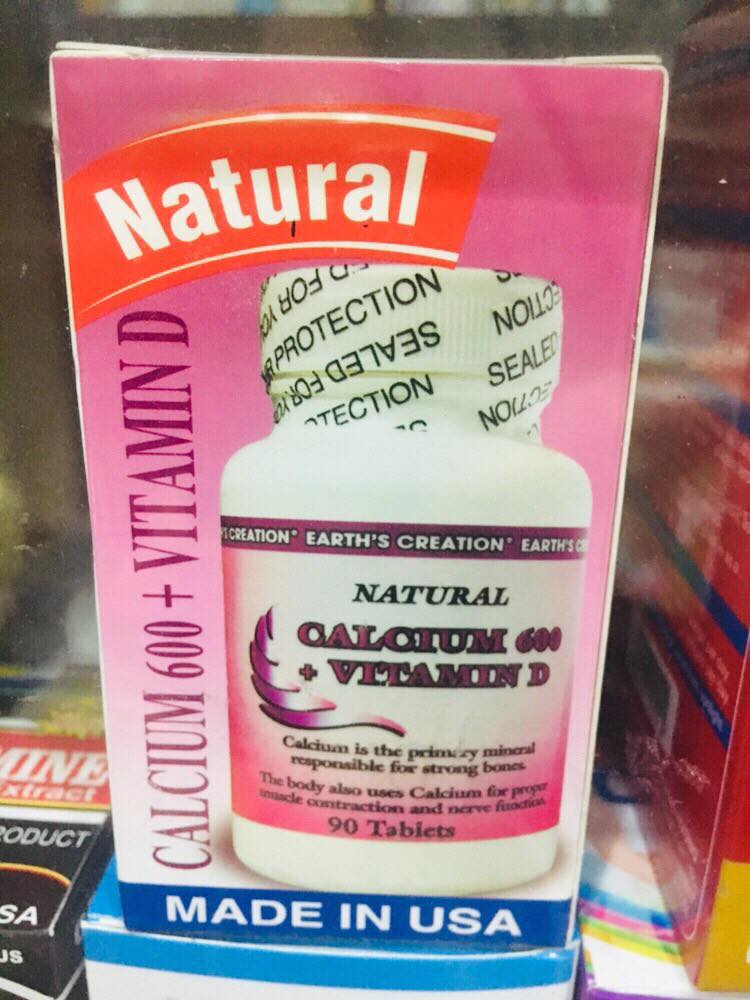 Natural Calcium 600 + Vitamin D