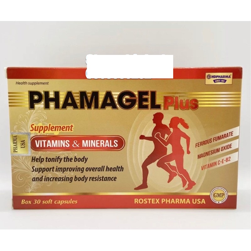 Phamagel plus hộp 3 vỉ