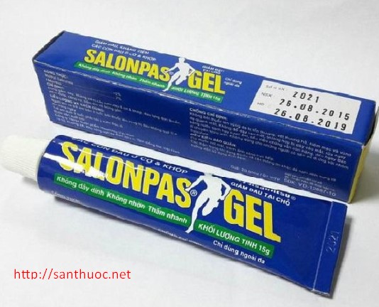 Salonpas gel 15g