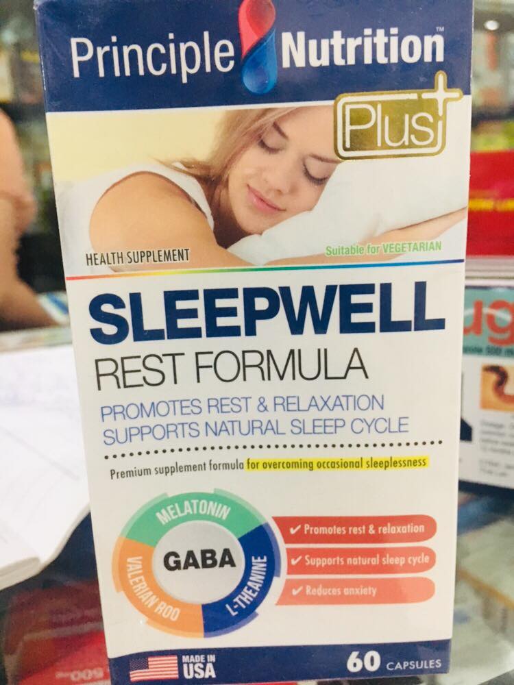 Sleep Well Principle Nutrition