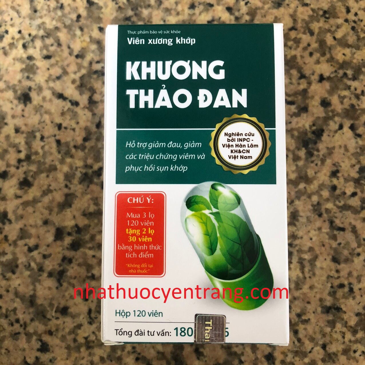 Khương Thảo Đan 120 viên