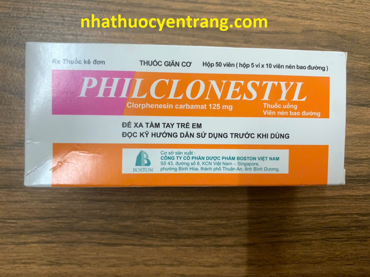 Philclonestyl 125mg