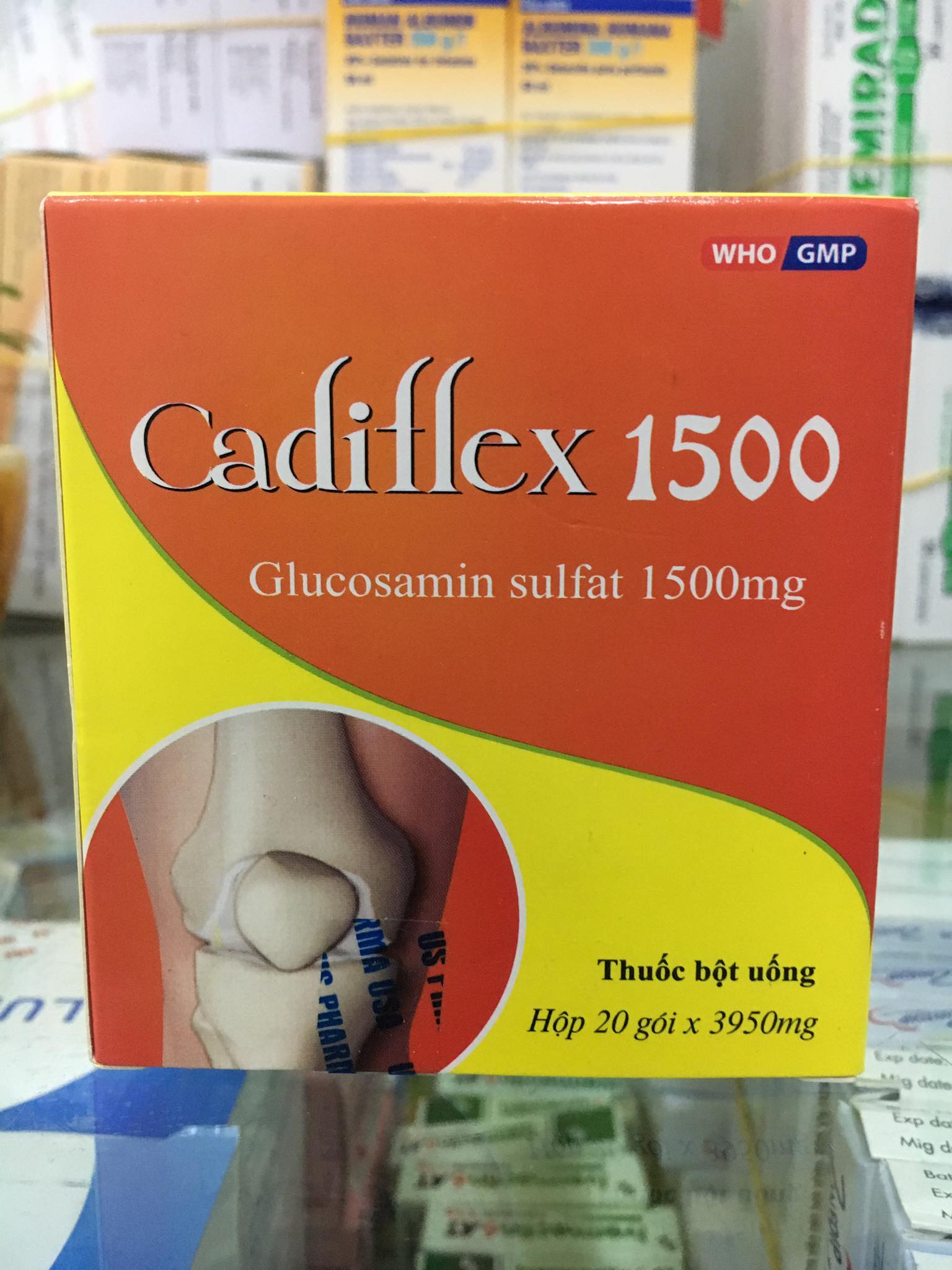 Cadiflex 1500mg gói