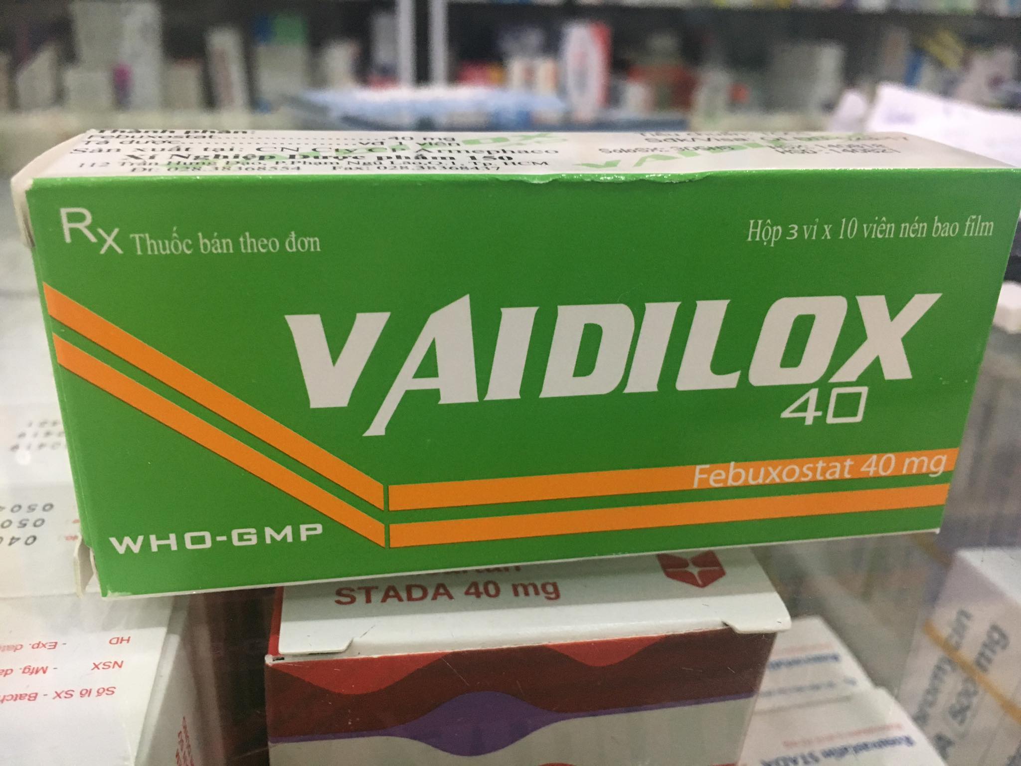 Vaidilox 40mg