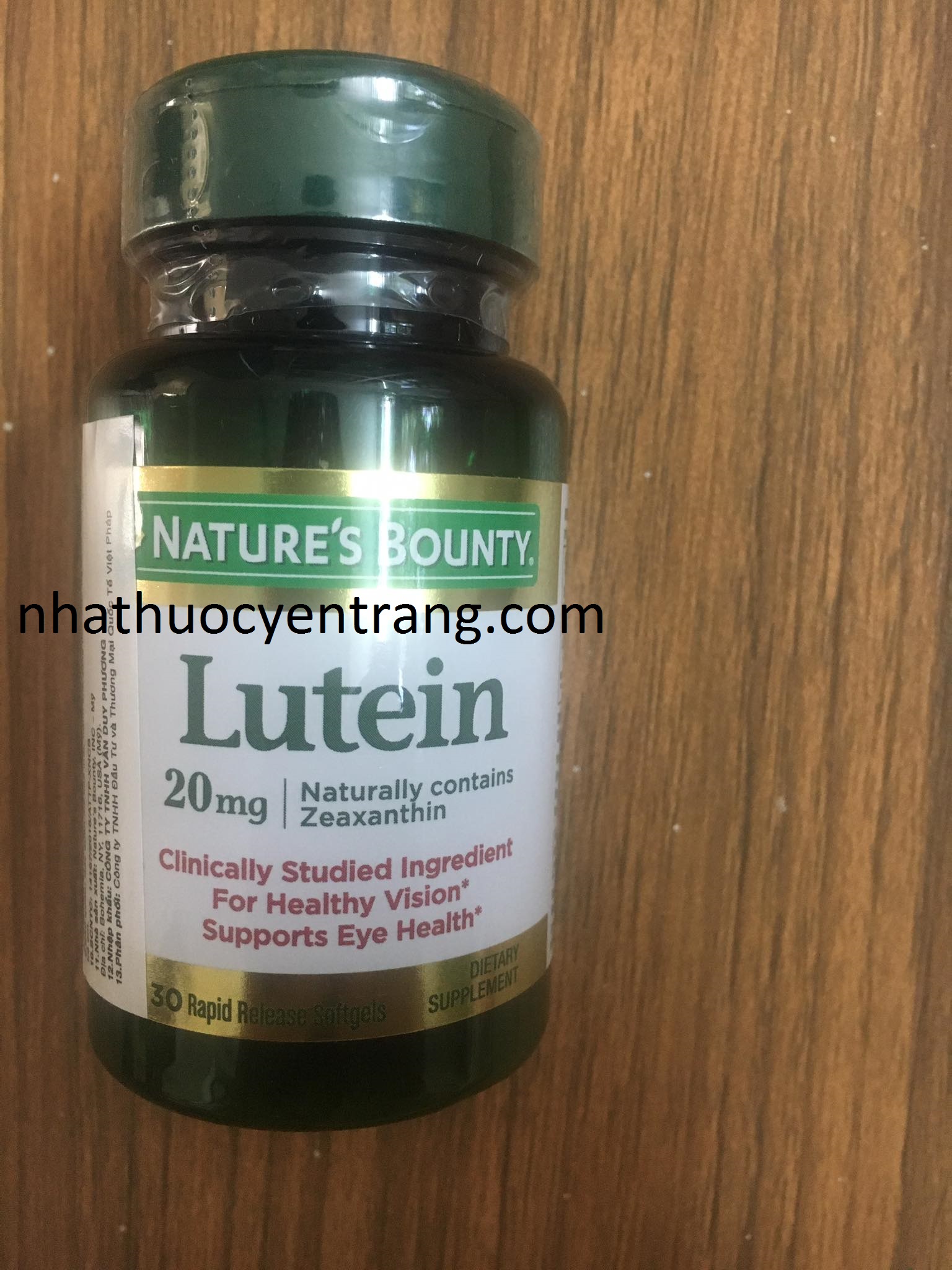 LUTEIN 20mg NATURE'S BOUNTY