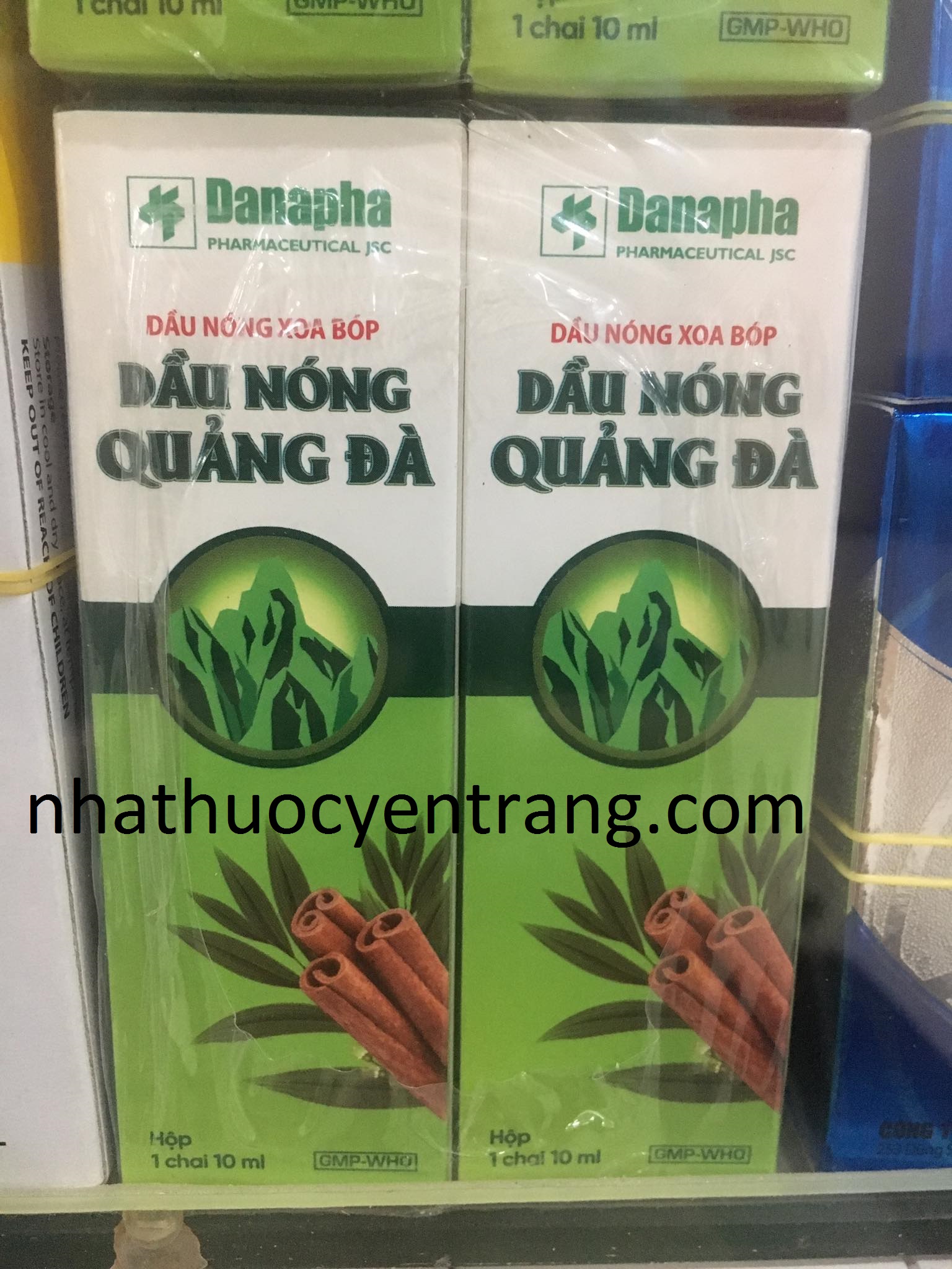 Dầu nóng Quảng Đà 10ml