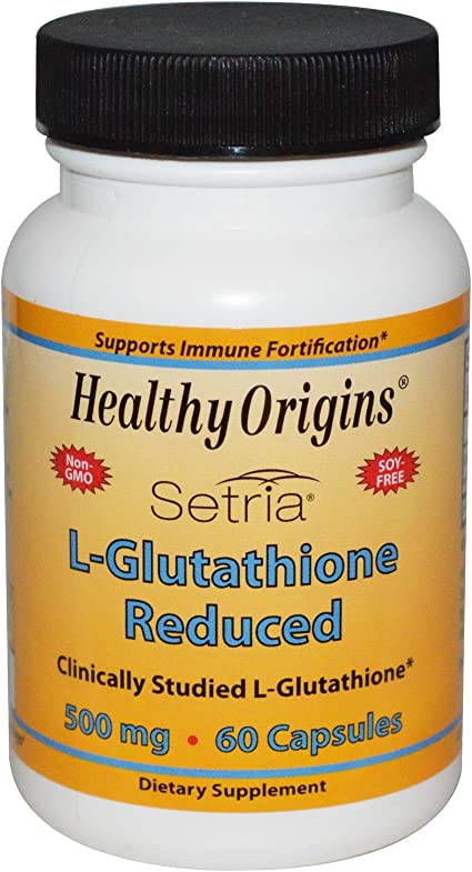 HEALTHY ORIGINS SETRIA L-GLUTATHIONE REDUCED 500MG 