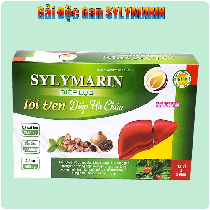 Sylymarin Diệp Lục Tỏi Đen Diệp Hạ Châu