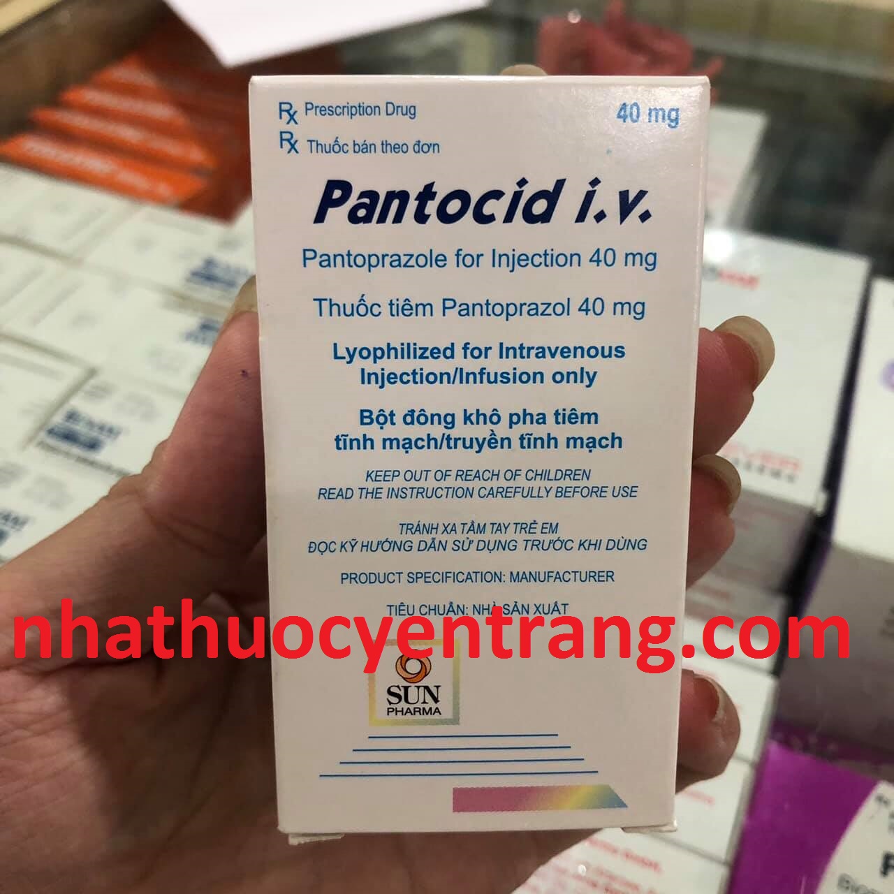 Pantocid tiêm 40mg