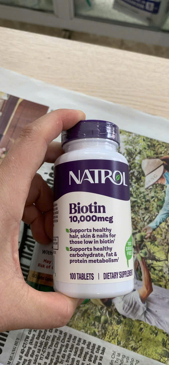 Biotin 10.000 mcg Natrol