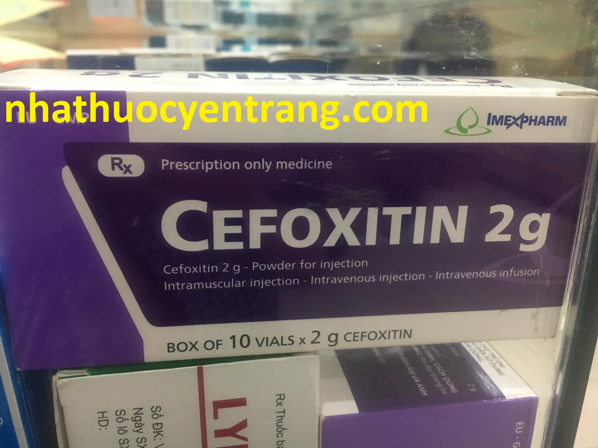 Cefoxitin 2g