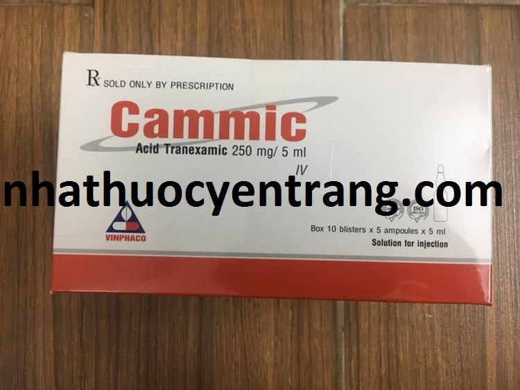 Cammic 250mg tiêm