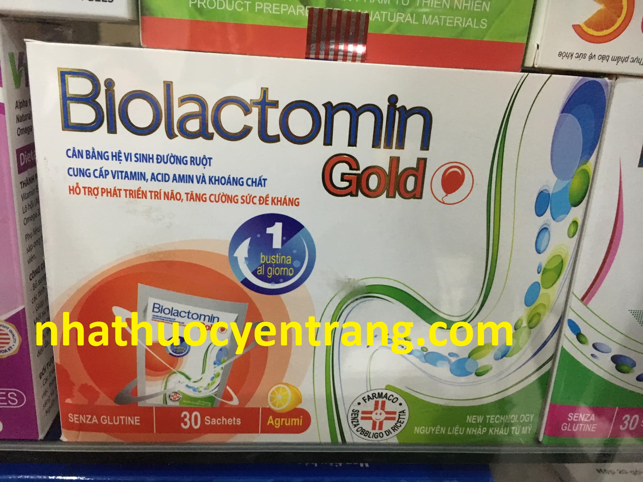 Biolactomin Gold (vị cam)