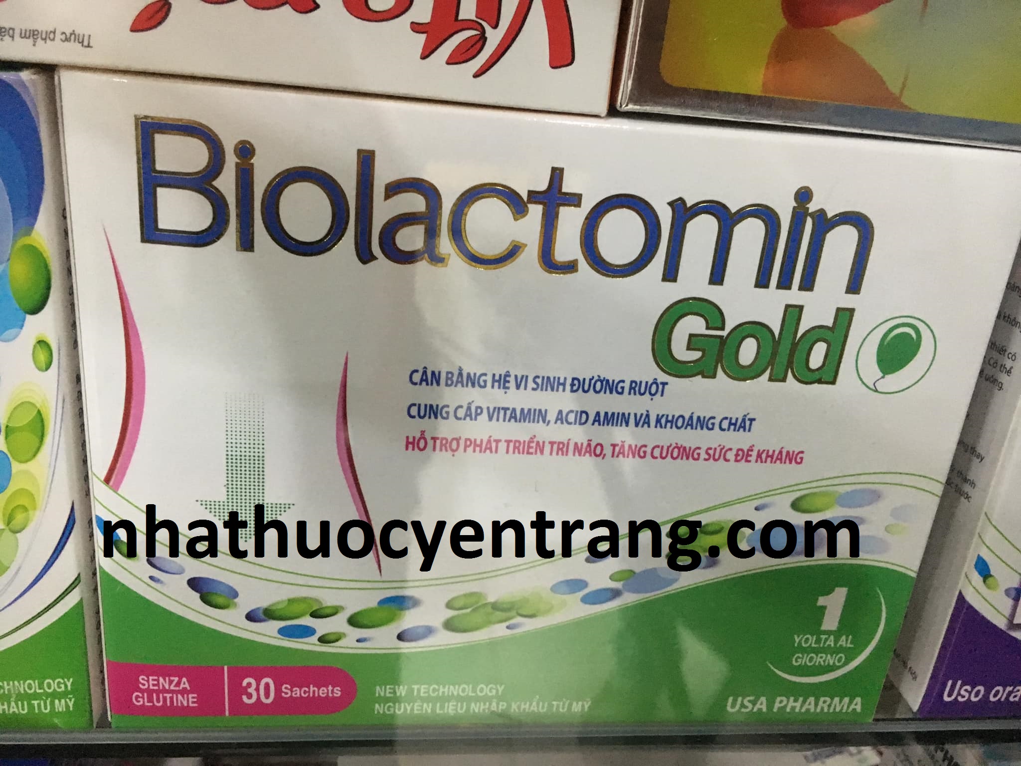 Biolactomin Gold xanh