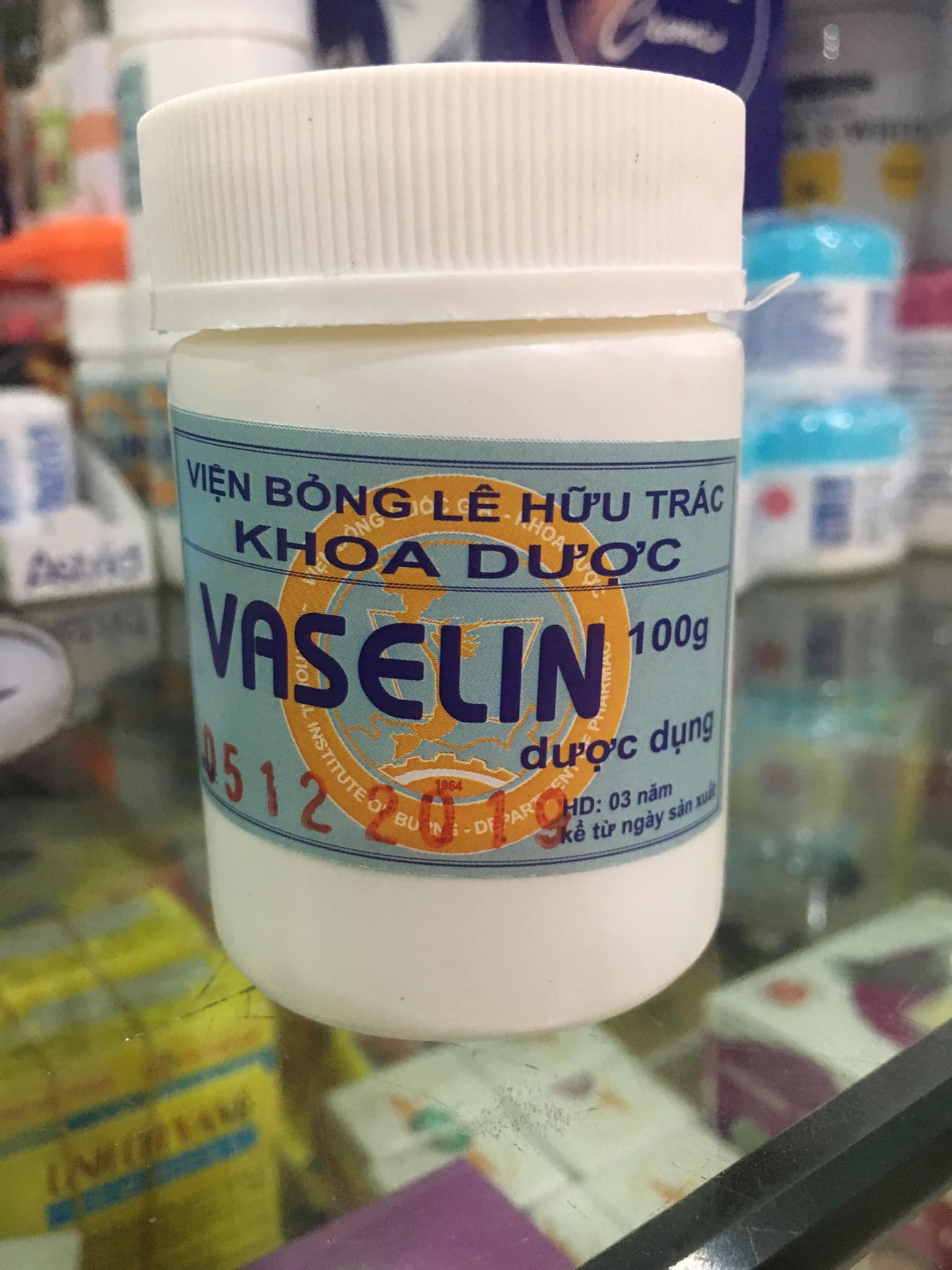 Kem nẻ Vaseline 100 g Viện Bỏng