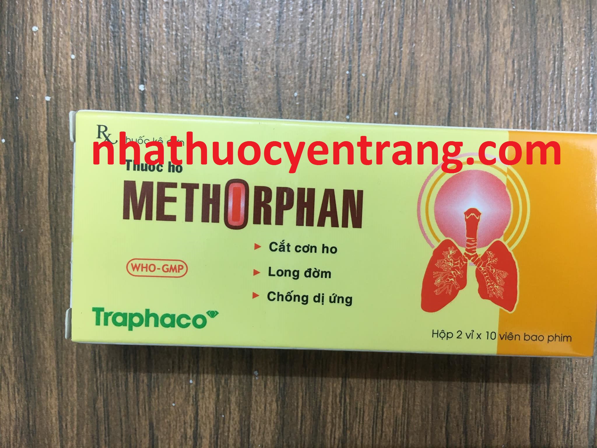 Methorphan viên