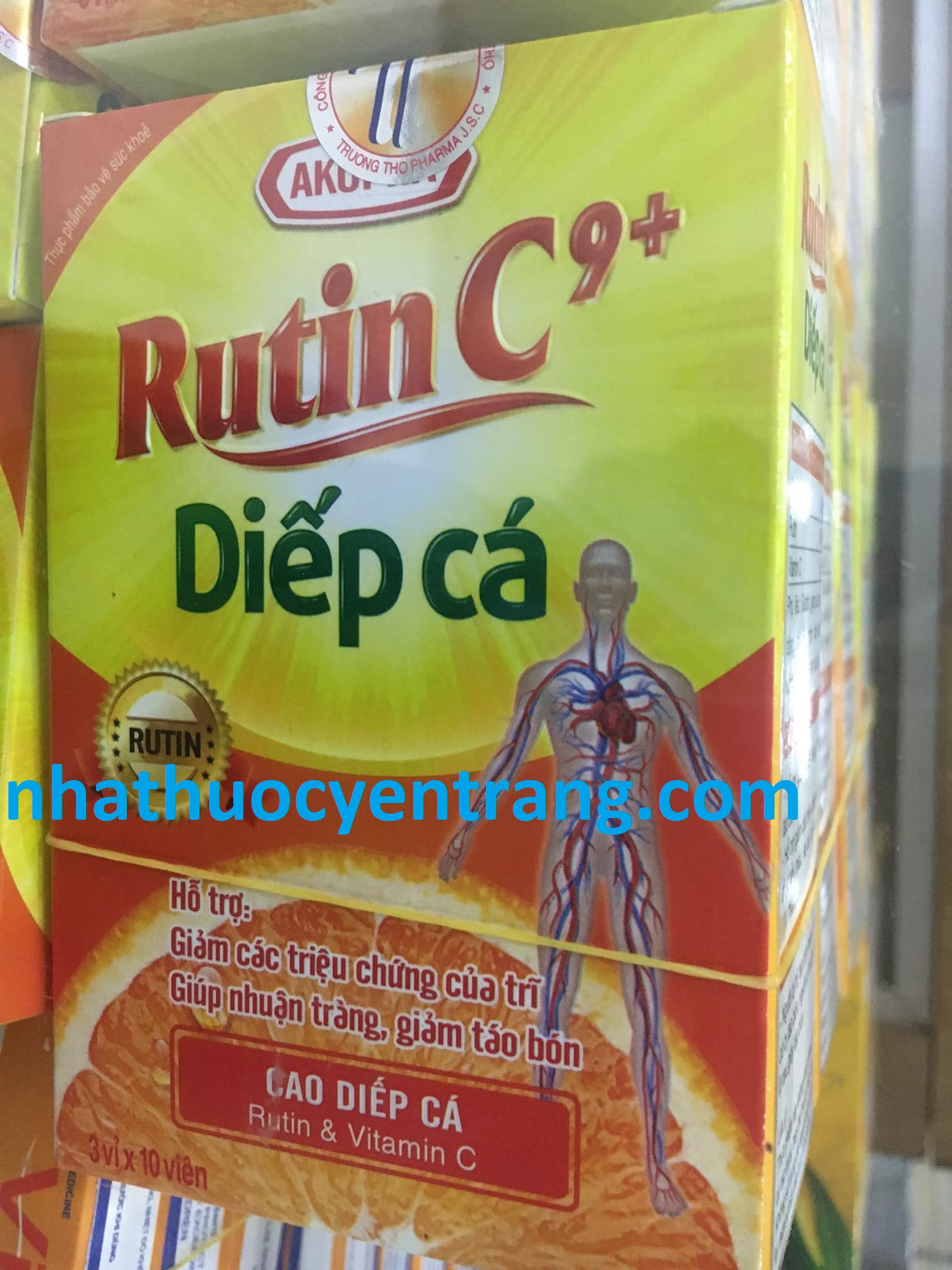 Rutin C 9+ Diếp Cá