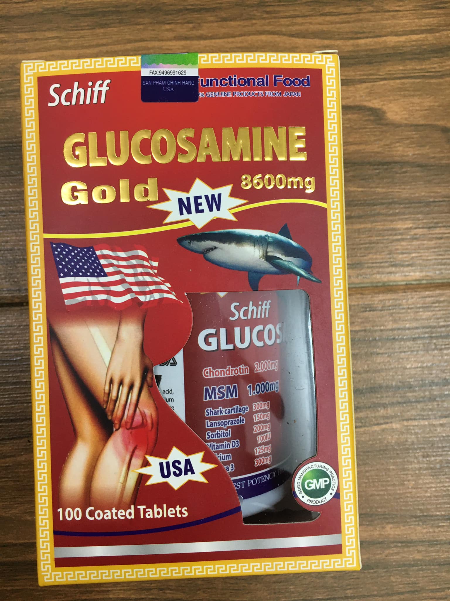 Glucosamine Gold Schiff 8600mg