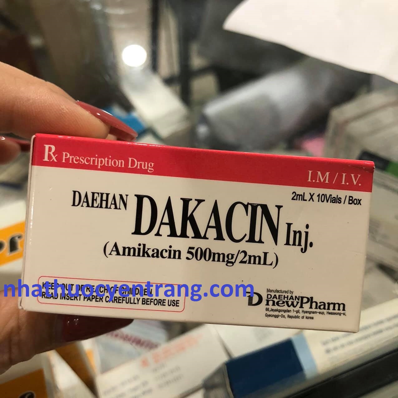 Dakacin 500mg/2ml
