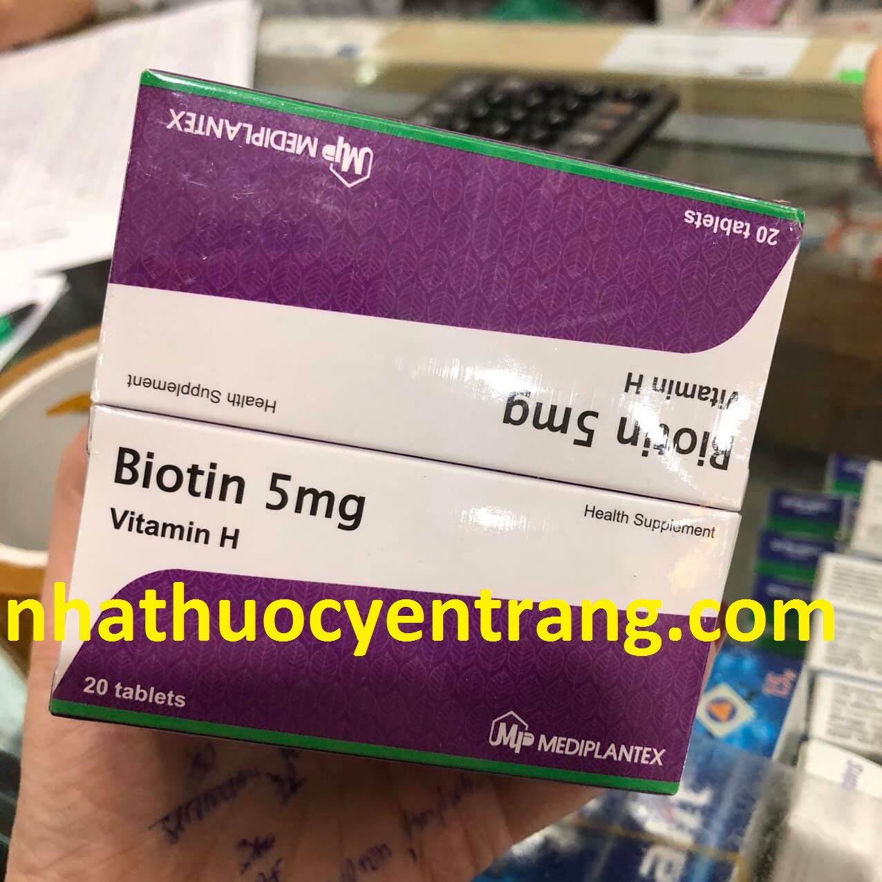 Biotin 5mg Mediplantex