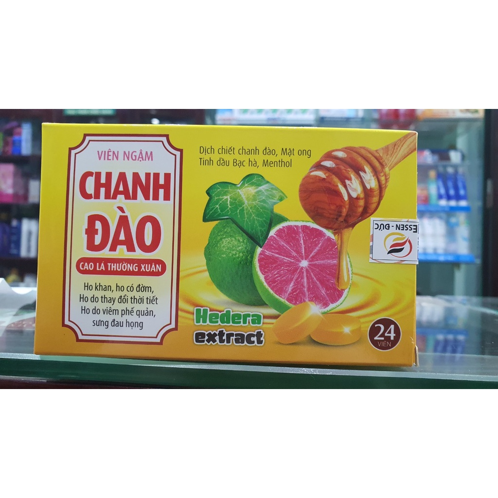 Viên ngậm Chanh Đào