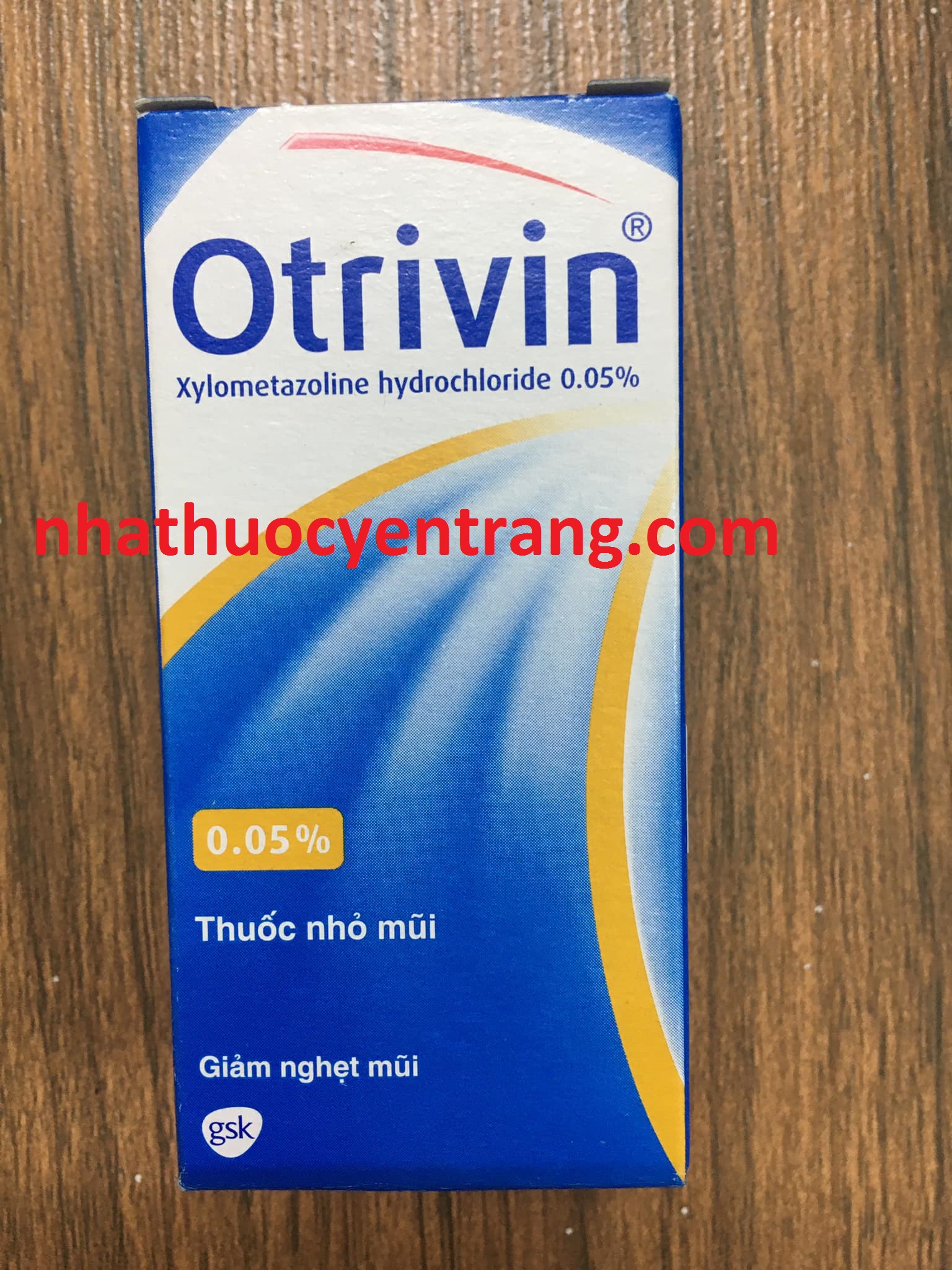 Otrivin 0.05% (nhỏ mũi)